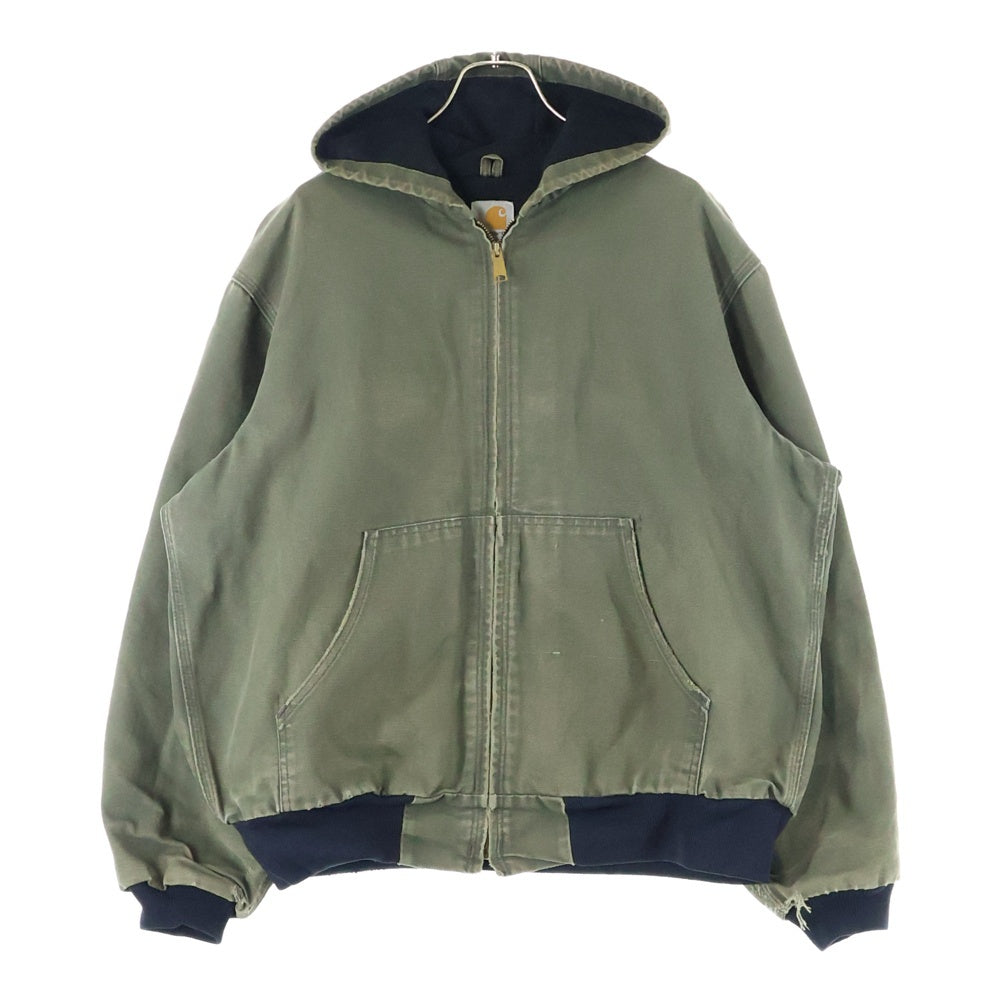 CARHARTT(カーハート) COTTON DUCK ACTIVE JACKET PARKER コットンダッグ アクティブジャケット パーカー モスグリーン