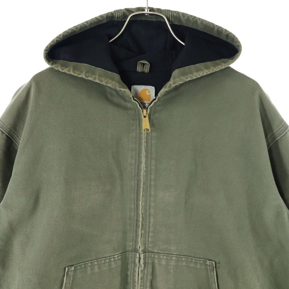 CARHARTT(カーハート) COTTON DUCK ACTIVE JACKET PARKER コットンダッグ アクティブジャケット パーカー モスグリーン