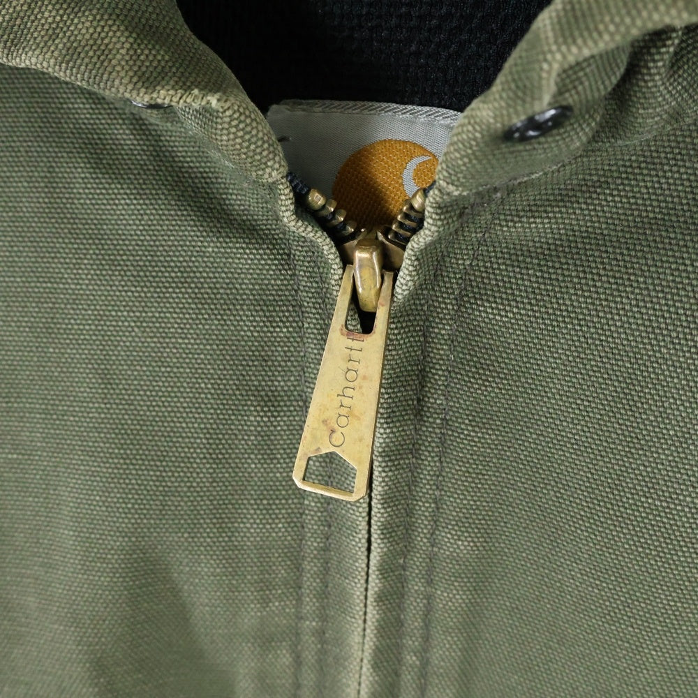 CARHARTT(カーハート) COTTON DUCK ACTIVE JACKET PARKER コットンダッグ アクティブジャケット パーカー モスグリーン