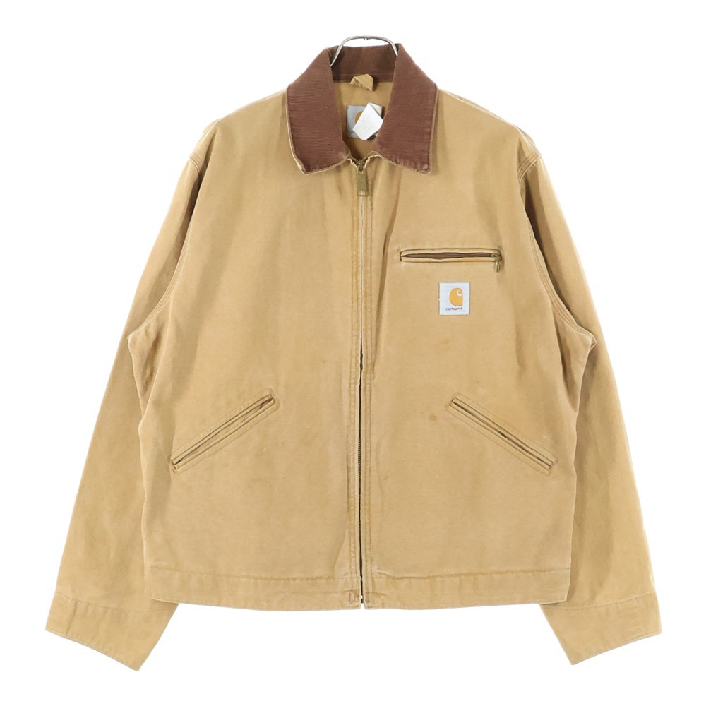 CARHARTT(カーハート) 90s DETROIT JACKET デトロイト ジャケット 裏地無し キャメル