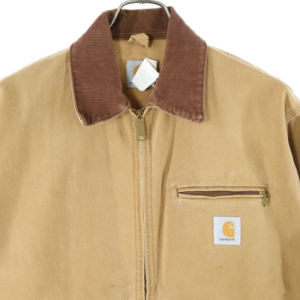 CARHARTT(カーハート) 90s DETROIT JACKET デトロイト ジャケット 裏地無し キャメル