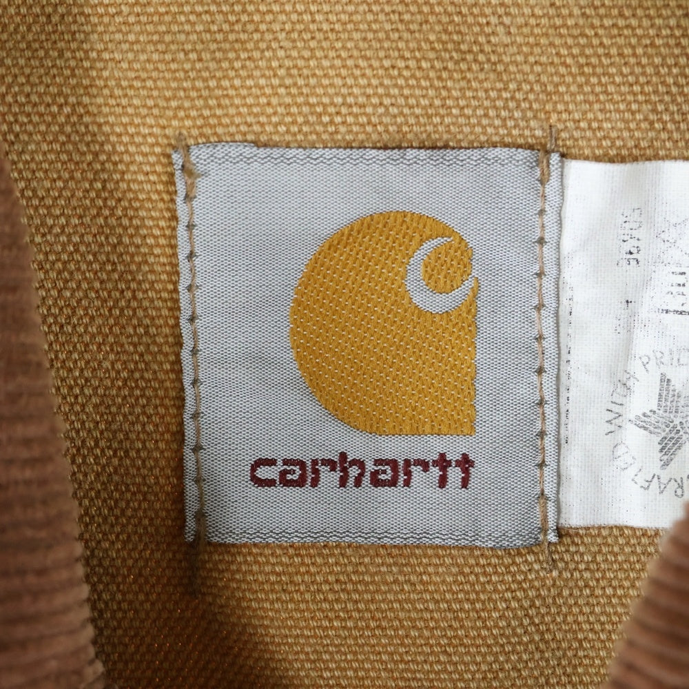 CARHARTT(カーハート) 90s DETROIT JACKET デトロイト ジャケット 裏地無し キャメル