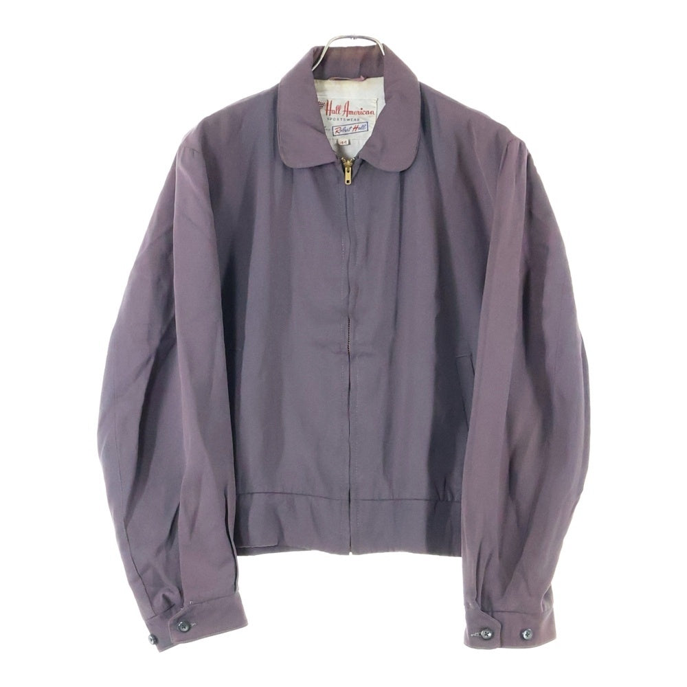 VINTAGE(ヴィンテージ) 50s HALL AMERICAN RAYON GABARDINE ZIP JACKET レーヨン ギャバジン ジャケット パープル