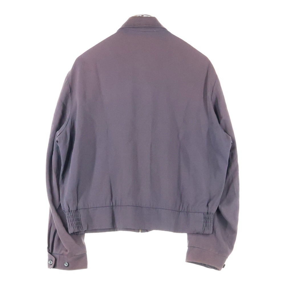 VINTAGE(ヴィンテージ) 50s HALL AMERICAN RAYON GABARDINE ZIP JACKET レーヨン ギャバジン ジャケット パープル