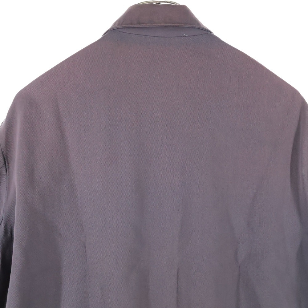 VINTAGE(ヴィンテージ) 50s HALL AMERICAN RAYON GABARDINE ZIP JACKET レーヨン ギャバジン ジャケット パープル
