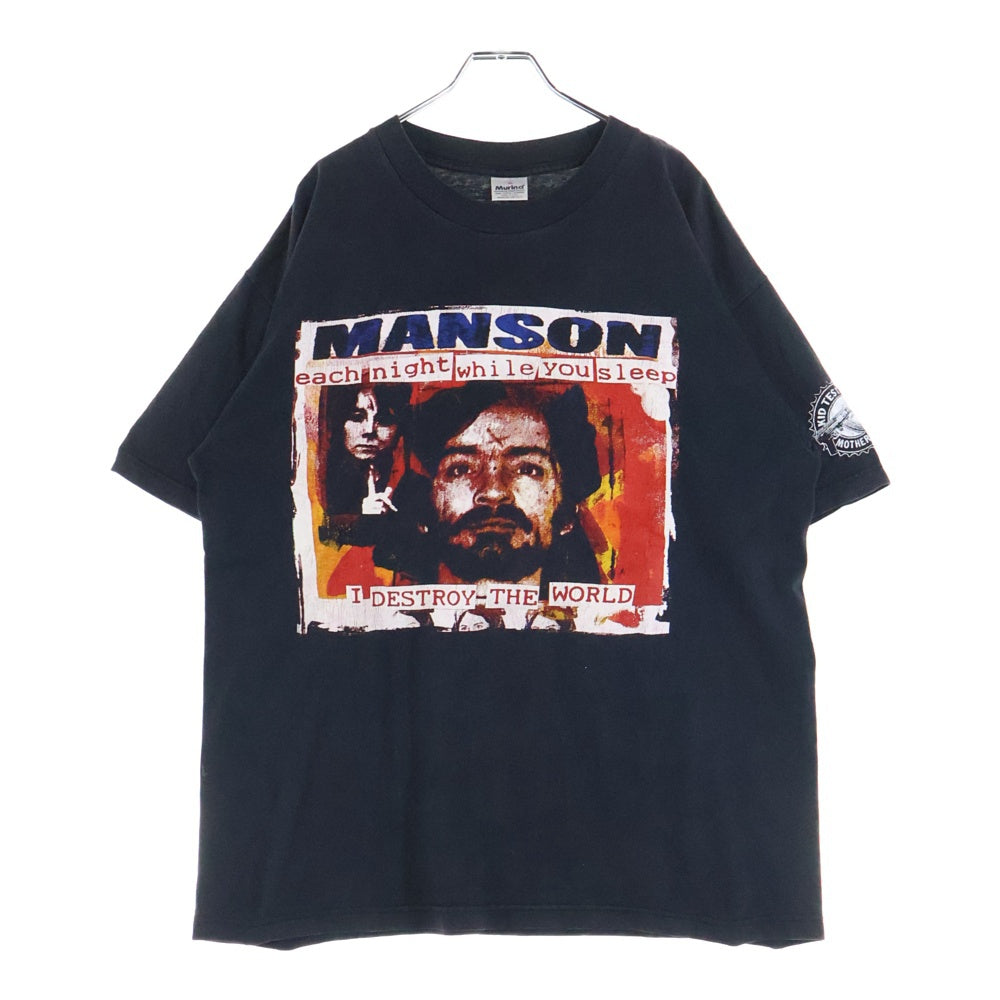VINTAGE(ヴィンテージ) 90‐00s MANSON DON ROCK TEE マンソン ドンロック Tシャツ 半袖カットソーブラック