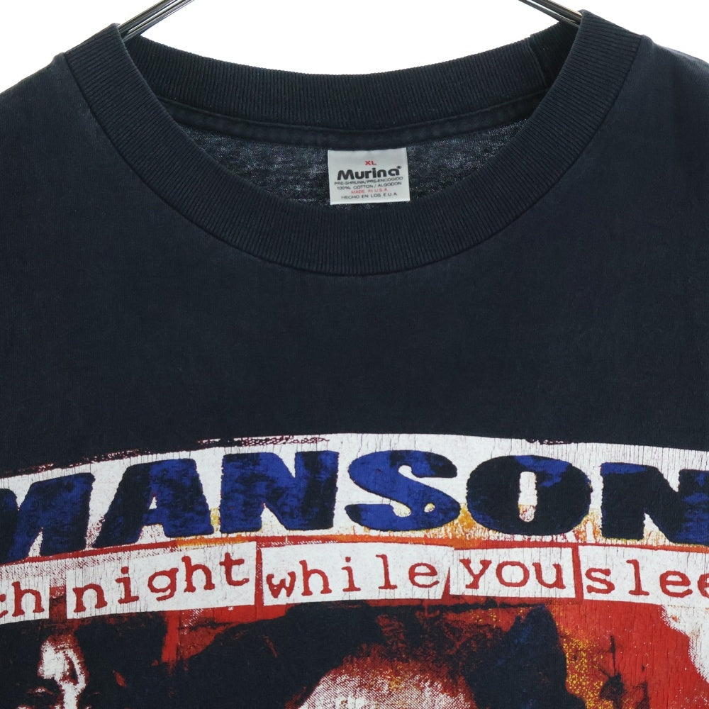 VINTAGE(ヴィンテージ) 90‐00s MANSON DON ROCK TEE マンソン ドンロック Tシャツ 半袖カットソーブラック