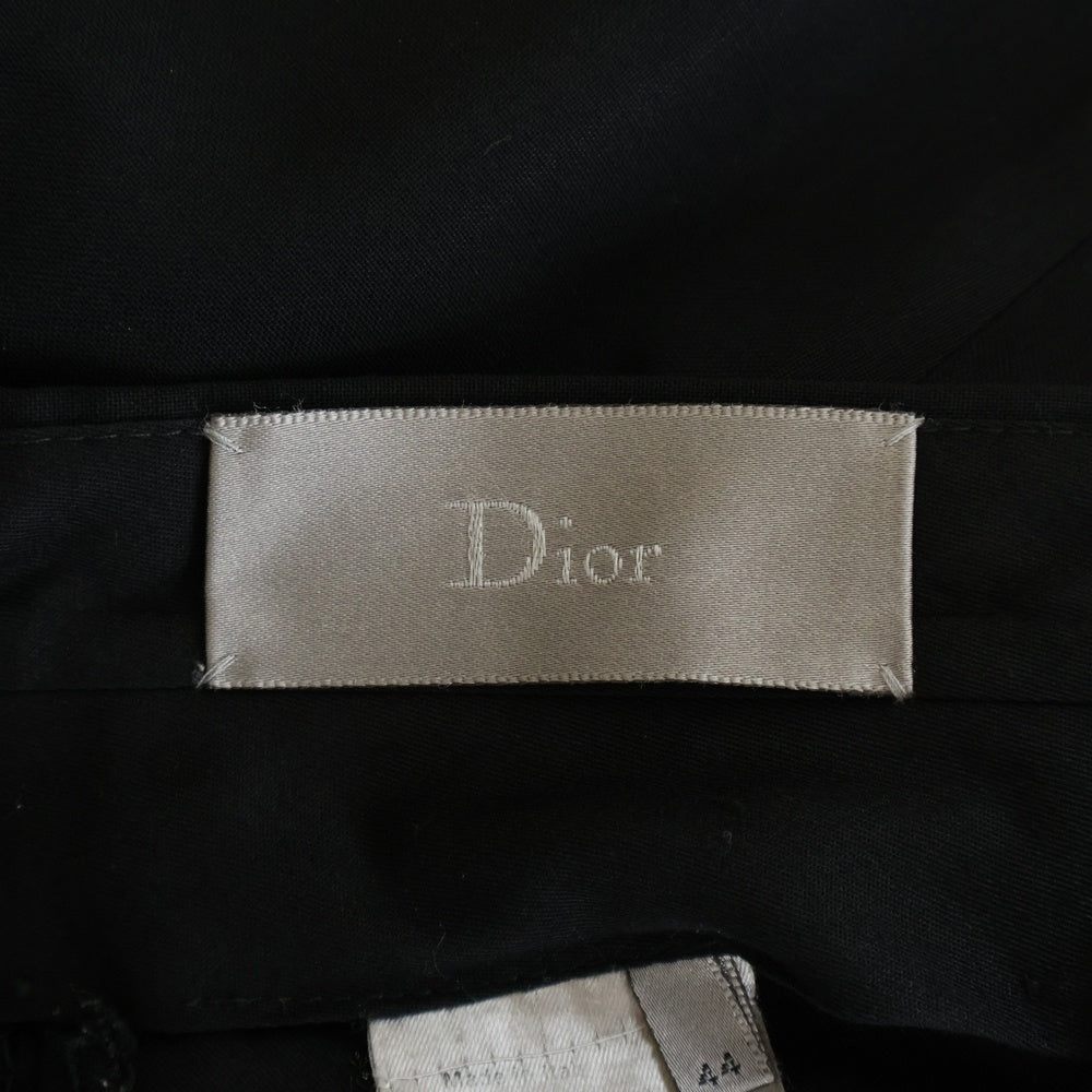 DIOR(ディオール) WOOL スラック テーパード パンツ ブラック4EH1071080