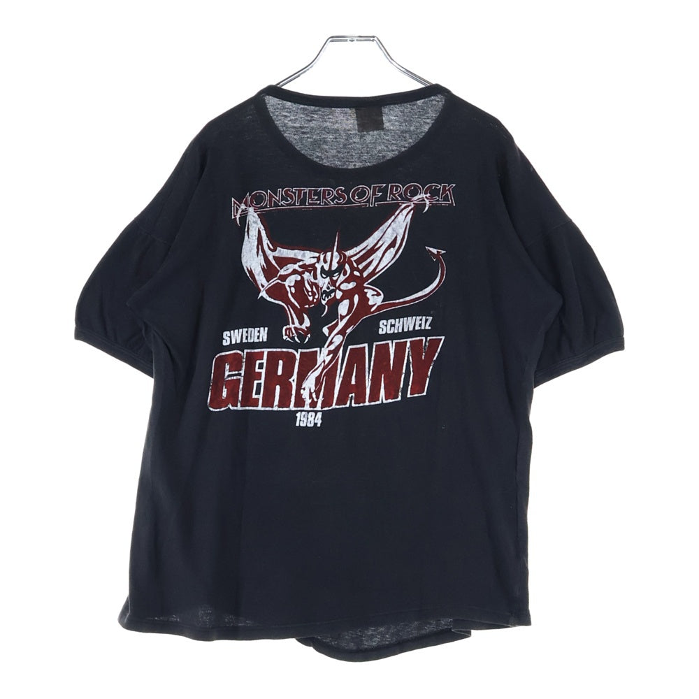 VINTAGE(ヴィンテージ) 00s MONSTERS OF ROCK モンスターズ オブロック 1984 半袖Tシャツ カットソー ブルー