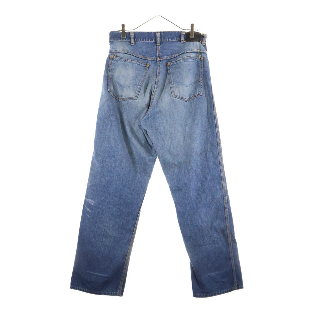 OSHKOSH(オシュコシュ) 50ー60s GRIPPER ZIPPER 5ポケット 革パッチ デニム パンツ インディゴ