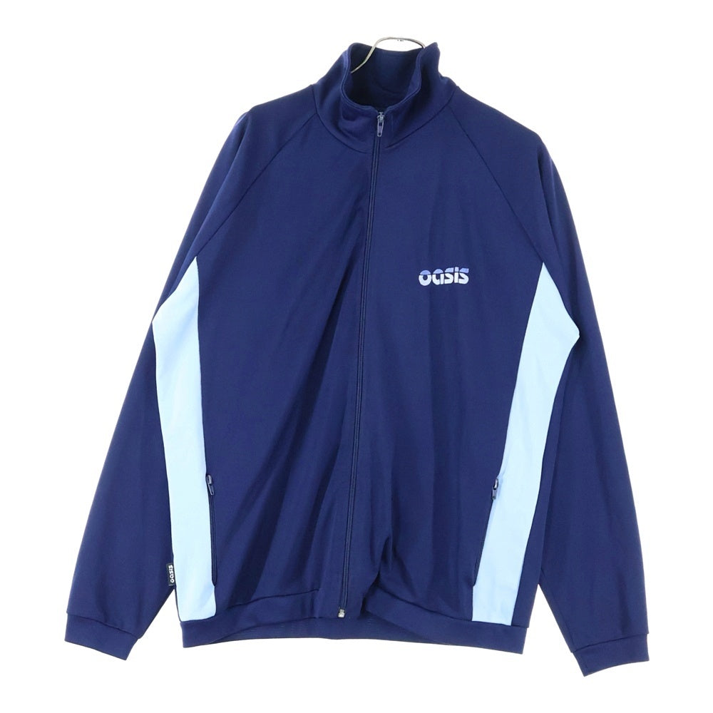VINTAGE(ヴィンテージ) OASIS JERSEY ZIP TRUCK JACKET オアシス トラックジャケット ネイビー
