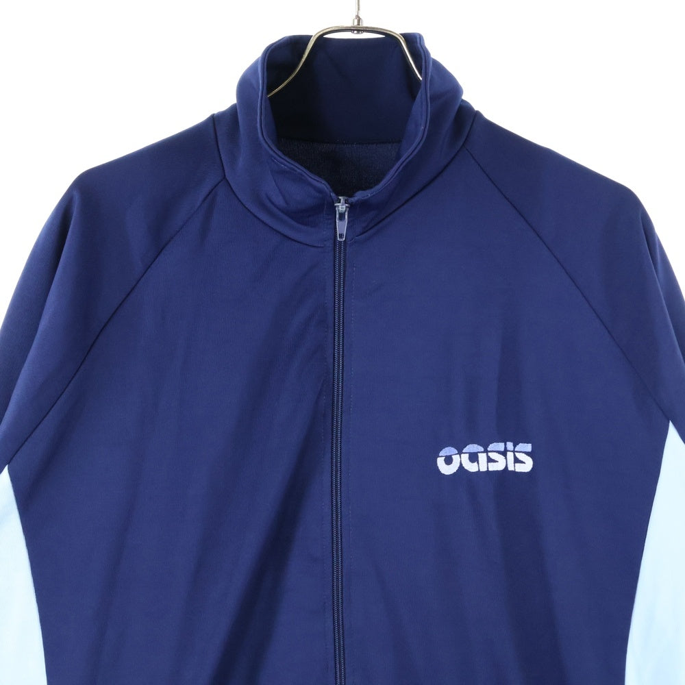 VINTAGE(ヴィンテージ) OASIS JERSEY ZIP TRUCK JACKET オアシス トラックジャケット ネイビー
