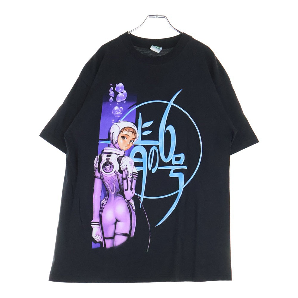 VINTAGE(ヴィンテージ) 00s BLUE SUBMARINE NO6 ANIME TEE 青の6号 フロントプリント Tシャツ 半袖カットソーブラック