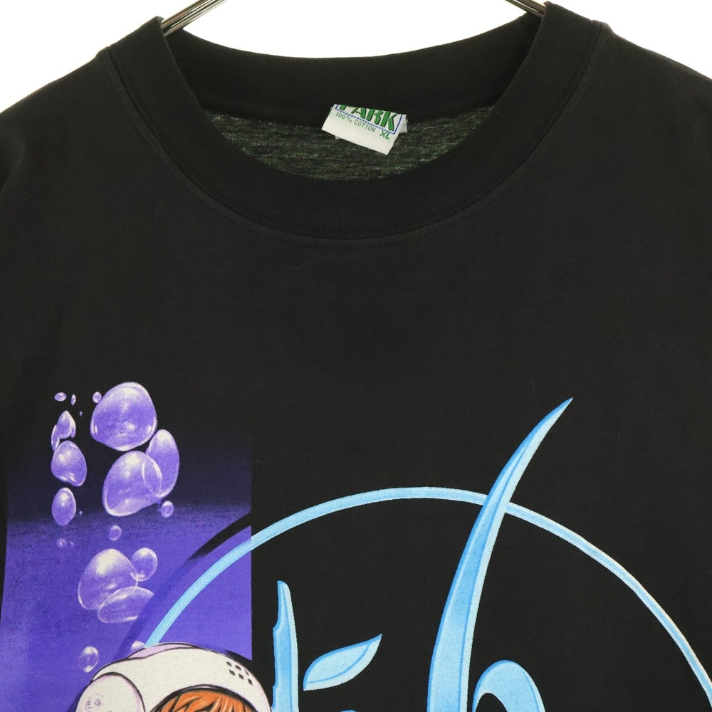 VINTAGE(ヴィンテージ) 00s BLUE SUBMARINE NO6 ANIME TEE 青の6号 フロントプリント Tシャツ 半袖カットソーブラック