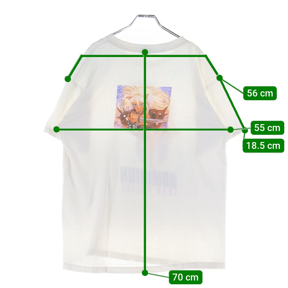 VINTAGE(ヴィンテージ) 90s DOMINION TANK POLICE ANIME TEE ドミニオン 両面プリント Tシャツ 半袖カットソー ホワイト