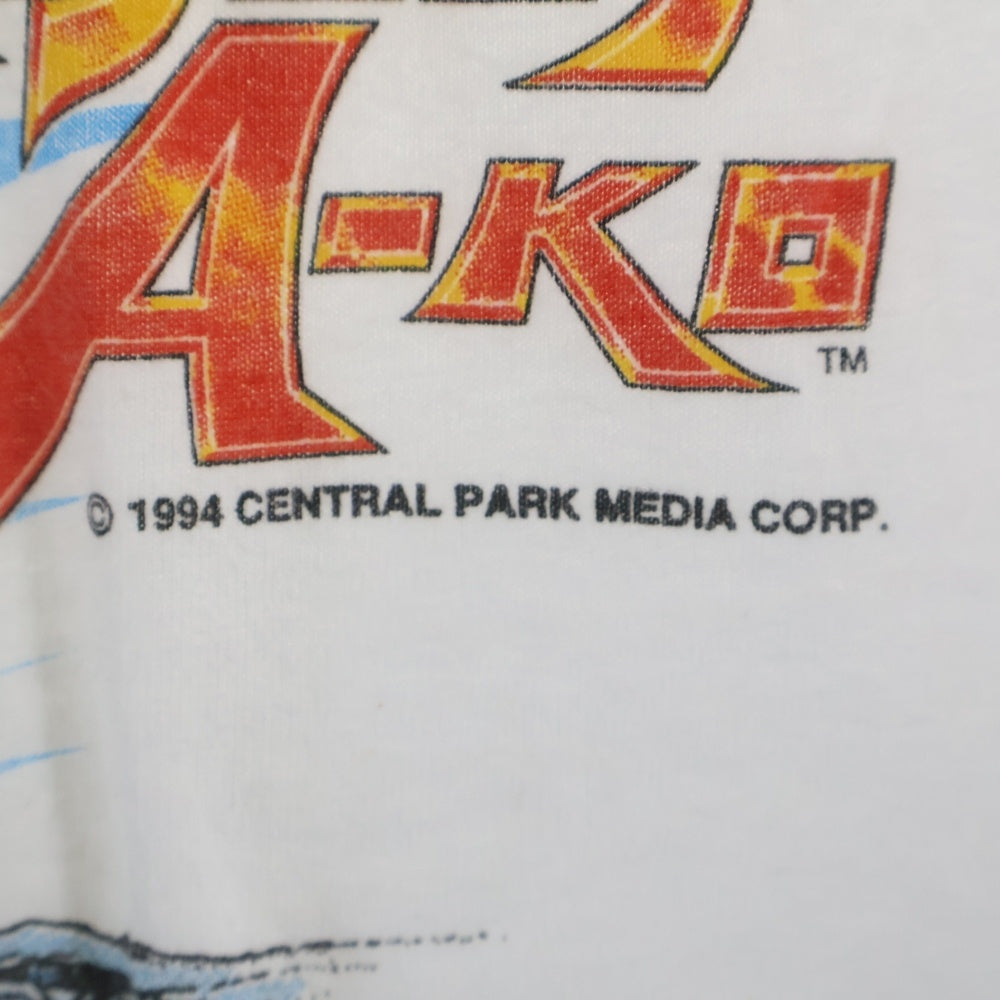 VINTAGE(ヴィンテージ) 90s PROJECT A-KO プロジェクトエーコ フロントプリント Tシャツ 半袖カットソー ホワイト