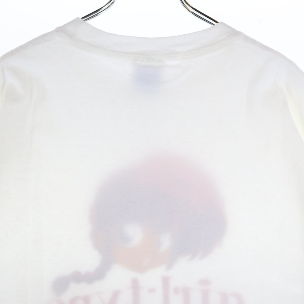 VINTAGE(ヴィンテージ) 90s GIRL-TYPE RANMA 1/2 ANIME TEE らんま1/2 フロントプリント Tシャツ 半袖カットソー ホワイト