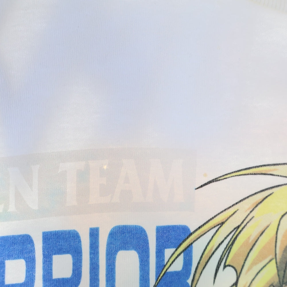 VINTAGE(ヴィンテージ) 90s BURN-UP W ANIME TEE バーンナップ ウォーリアー 両面プリント Tシャツ 半袖カットソー ホワイト