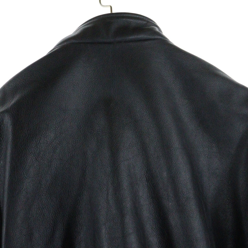 SCHOTT(ショット) 90-00s SINGLE RIDERS LEATHER JACKET 641 シングルライダース レザージャケット ブラック