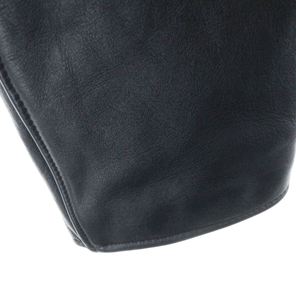 SCHOTT(ショット) 90-00s SINGLE RIDERS LEATHER JACKET 641 シングルライダース レザージャケット ブラック