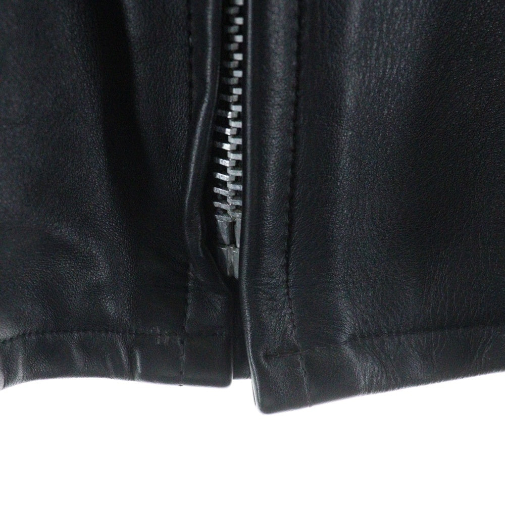 SCHOTT(ショット) 90-00s SINGLE RIDERS LEATHER JACKET 641 シングルライダース レザージャケット ブラック