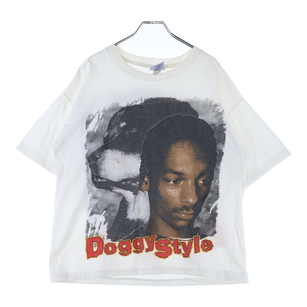 VINTAGE(ヴィンテージ) 90s SNOOP DOGG DOGGYSTYLE スヌープドッグ ドギースタイル 半袖Tシャツ カットソー ホワイト