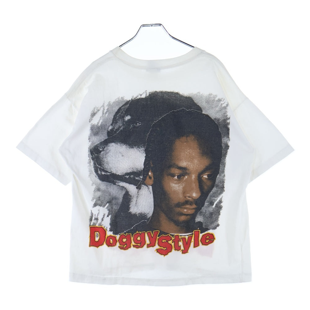 VINTAGE(ヴィンテージ) 90s SNOOP DOGG DOGGYSTYLE スヌープドッグ ドギースタイル 半袖Tシャツ カットソー ホワイト