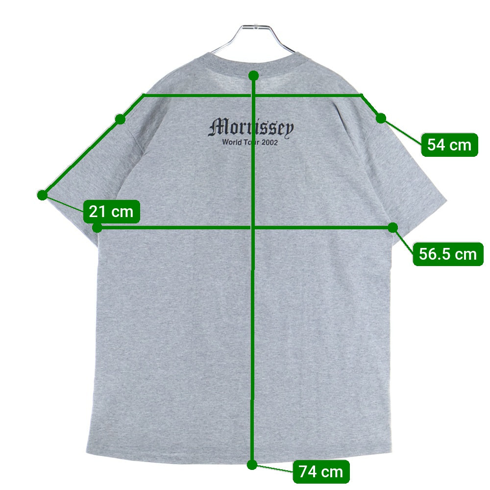 VINTAGE(ヴィンテージ) 00s MORRISSEY YUMMY 2002 モリッシー ヤミー 半袖Tシャツ カットソー グレー