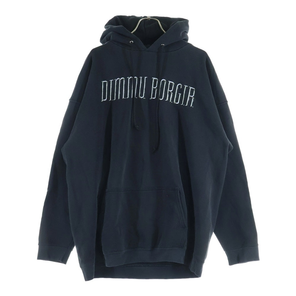 VINTAGE(ヴィンテージ) 00s DIMMU BORGIR PURITANICAI EUPHORIC MISANTHROPIA HOODIE ディム ボルギル プルオーバーパーカー フーディー ブラック