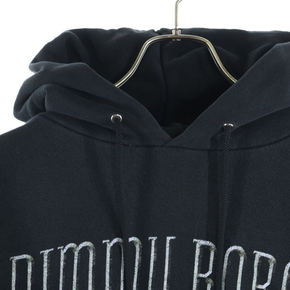 VINTAGE(ヴィンテージ) 00s DIMMU BORGIR PURITANICAI EUPHORIC MISANTHROPIA HOODIE ディム ボルギル プルオーバーパーカー フーディー ブラック