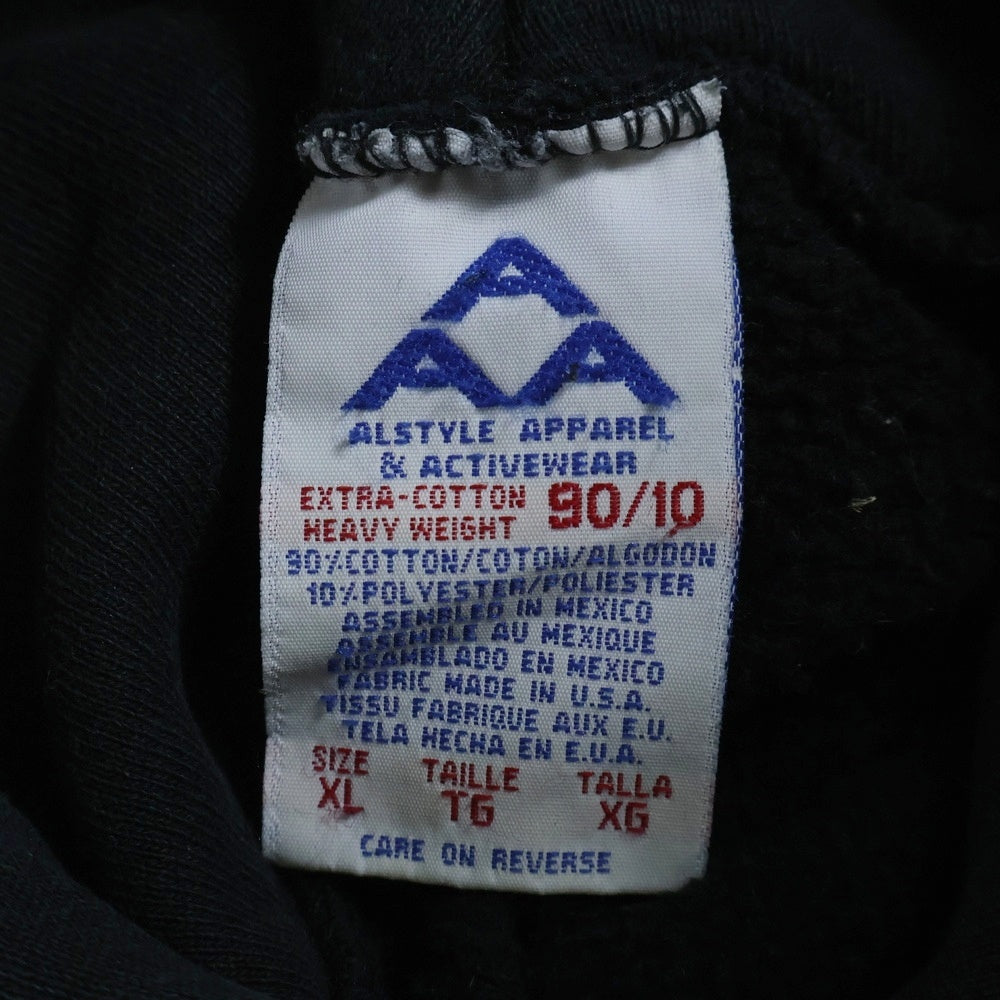 VINTAGE(ヴィンテージ) 00s DIMMU BORGIR PURITANICAI EUPHORIC MISANTHROPIA HOODIE ディム ボルギル プルオーバーパーカー フーディー ブラック