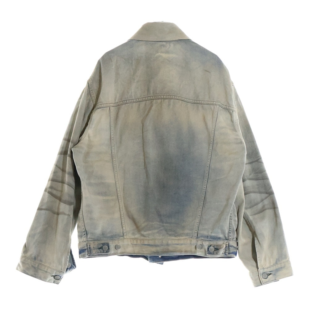 Acne Studios(アクネ ストゥディオズ) 25ss OVERSIZED FIT DENIM JACKET デニム ジャケット インディゴ FN-UX-OUTW000074 C90191-