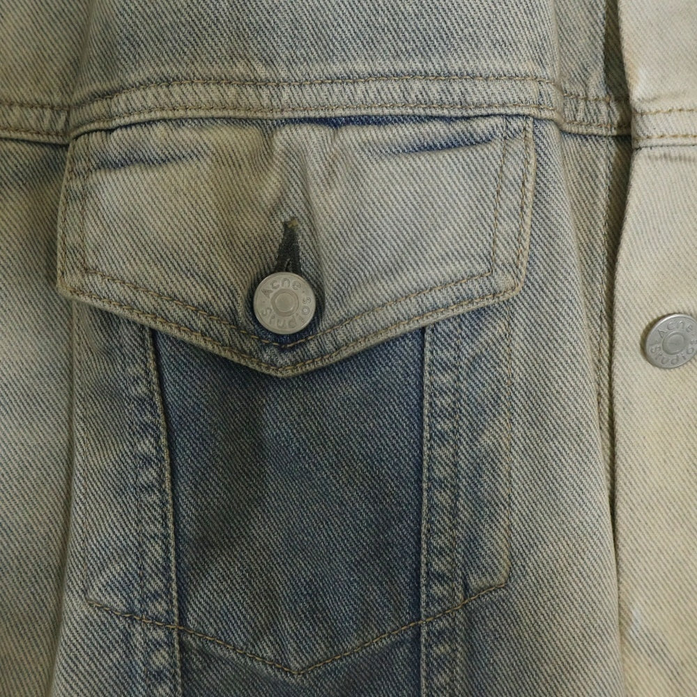 Acne Studios(アクネ ストゥディオズ) 25ss OVERSIZED FIT DENIM JACKET デニム ジャケット インディゴ FN-UX-OUTW000074 C90191-