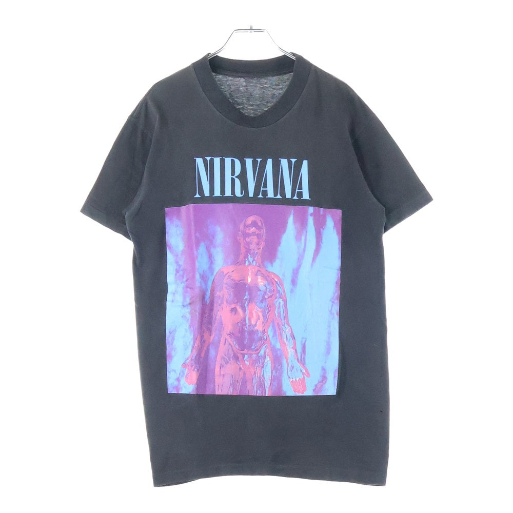 VINTAGE(ヴィンテージ) 90s NIRVANA SLIVER ニルヴァーナ スリバー 半袖Tシャツ ブラック