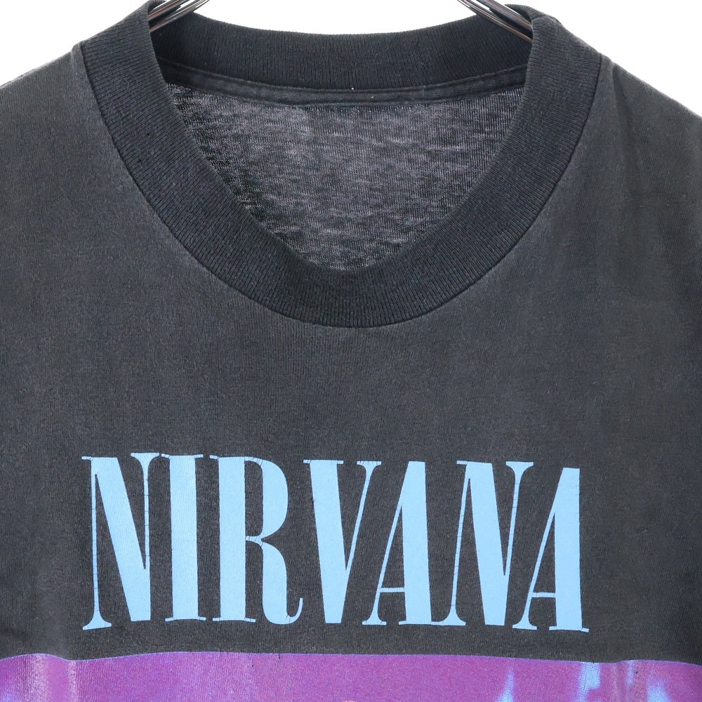 VINTAGE(ヴィンテージ) 90s NIRVANA SLIVER ニルヴァーナ スリバー 半袖Tシャツ ブラック