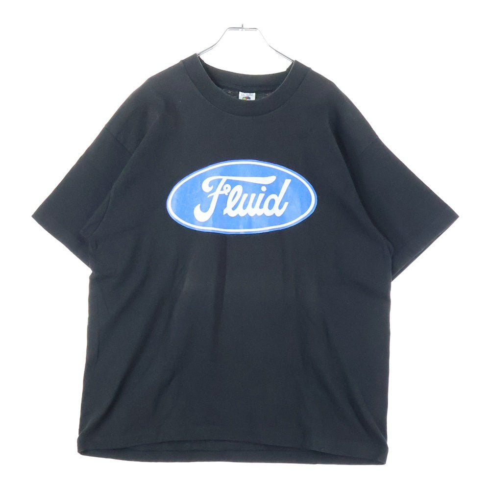 VINTAGE(ヴィンテージ) 90s THE FLUID VOLUME IS JOB 1 ザ フルード 半袖Tシャツ カットソー ホワイト