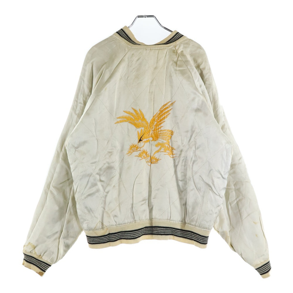 VINTAGE(ヴィンテージ) 50-60s SOUVENIR JACKET 別珍 ベトナム刺繍 龍 竜 スカジャン ブラック