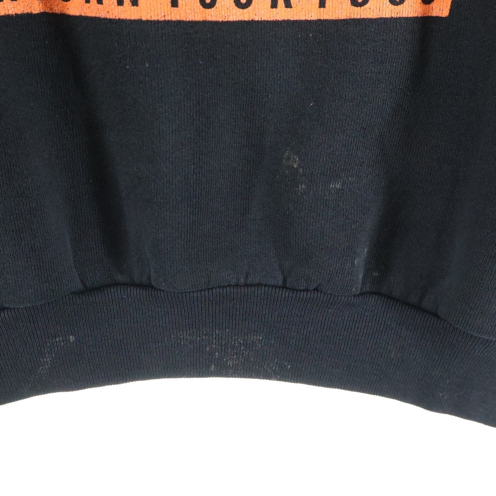 VINTAGE(ヴィンテージ) 80s ROLLING STONES Budweiser SWEAT ローリングストーンズ バドワイザー スウェット ブラック