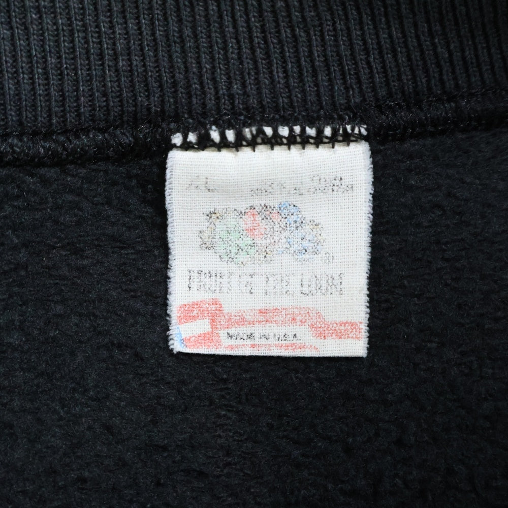 VINTAGE(ヴィンテージ) 80s ROLLING STONES Budweiser SWEAT ローリングストーンズ バドワイザー スウェット ブラック