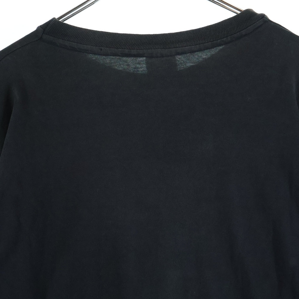 VINTAGE(ヴィンテージ) 90s THREE ELEVEN LOGO L/S スリーイレブン アーム プリント Tシャツ 長袖カットソー ブラック