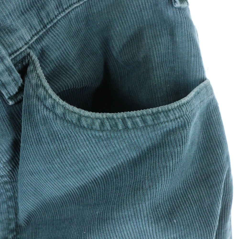 Levi's(リーバイス) 80s 646 スモールe 42TALON コーデュロイ フレア パンツ ターコイズグリーン