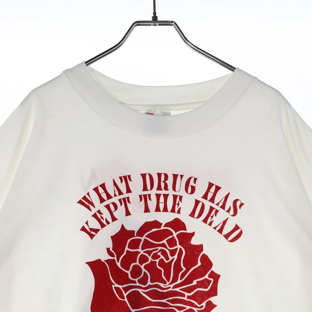 VINTAGE(ヴィンテージ) 90s GRATEFUL DEAD ADRENALIN SEE THE DEAD LIVE IN 1995 グレイトフル・デッド アドレナリン シー・ザ・デッド ライブ・イン Tシャツ 半袖カットソー ホワイト