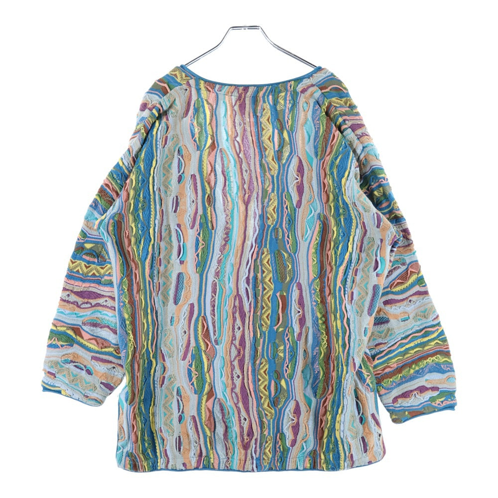 COOGI(クージー) 3D KNIT CARDIGAN ニット カーディガン マルチカラー