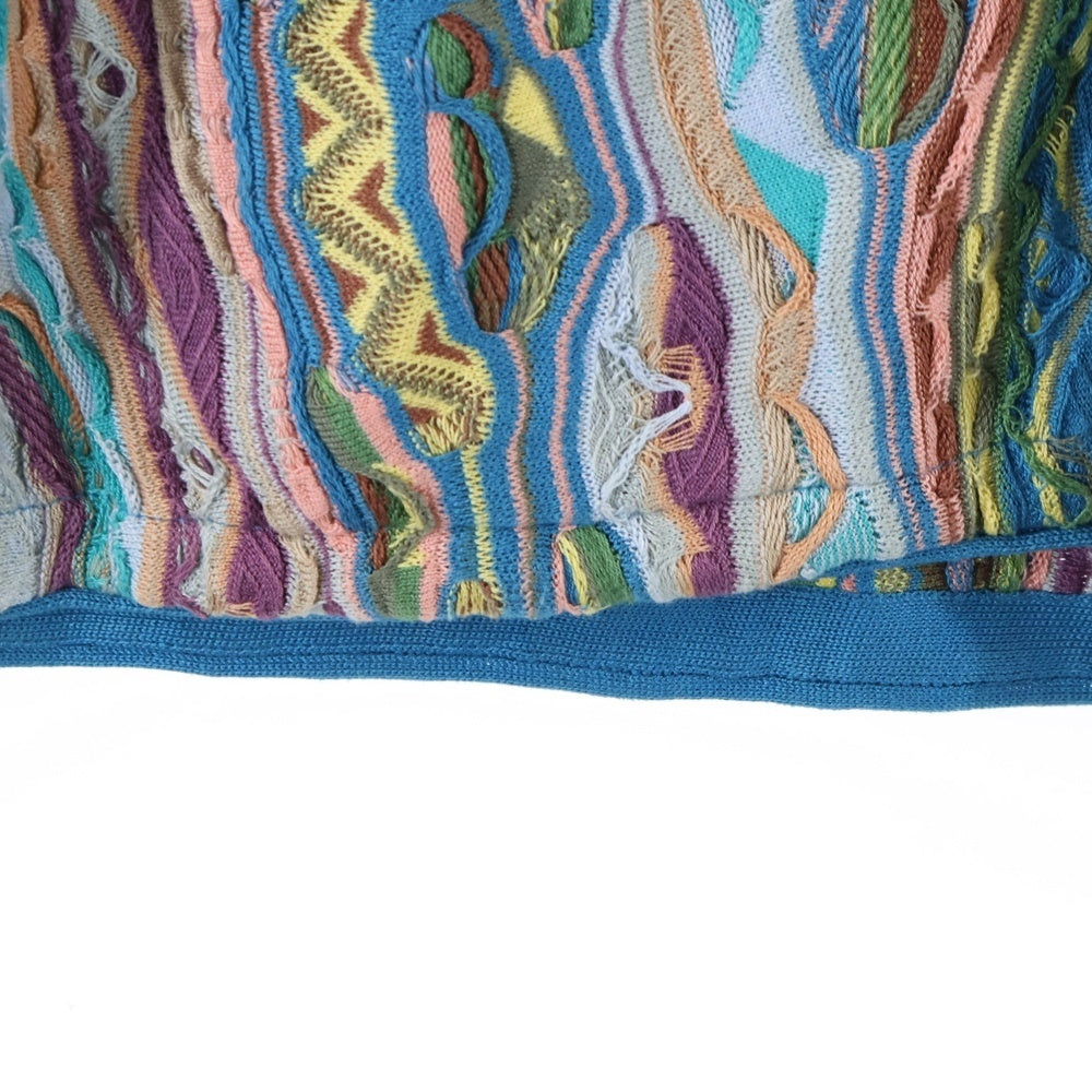 COOGI(クージー) 3D KNIT CARDIGAN ニット カーディガン マルチカラー