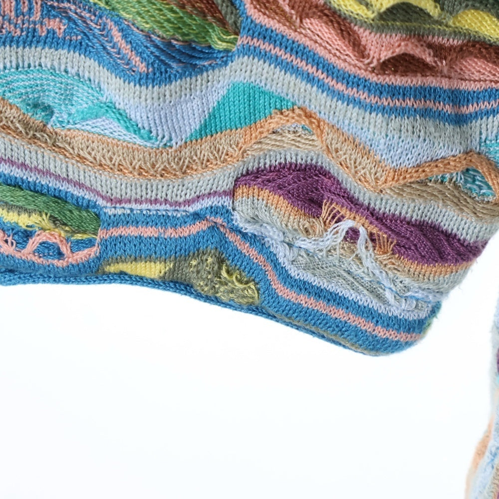 COOGI(クージー) 3D KNIT CARDIGAN ニット カーディガン マルチカラー