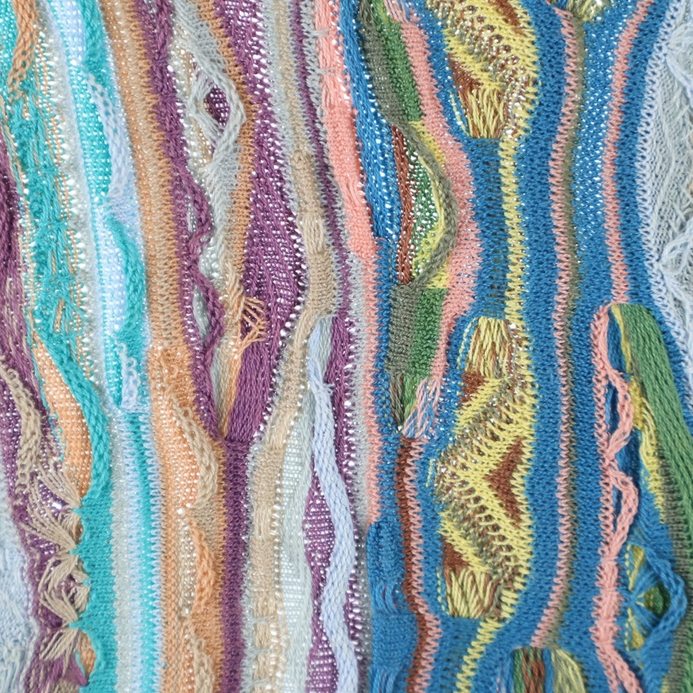 COOGI(クージー) 3D KNIT CARDIGAN ニット カーディガン マルチカラー