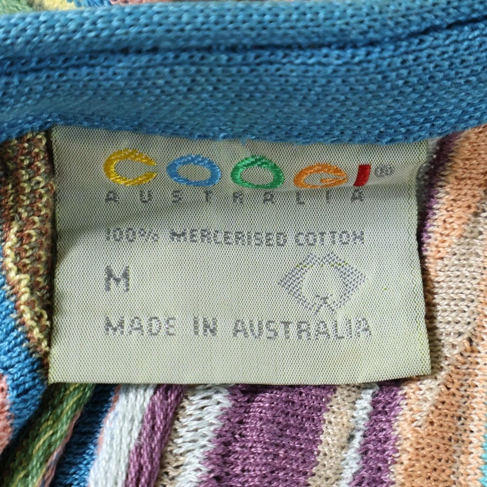 COOGI(クージー) 3D KNIT CARDIGAN ニット カーディガン マルチカラー