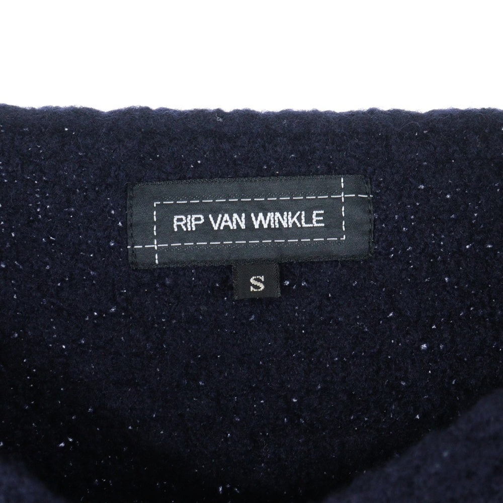 RIP VAN WINKLE(リップヴァンウィンクル) V NECK KNIT Vネック プルオーバー ニット パープル