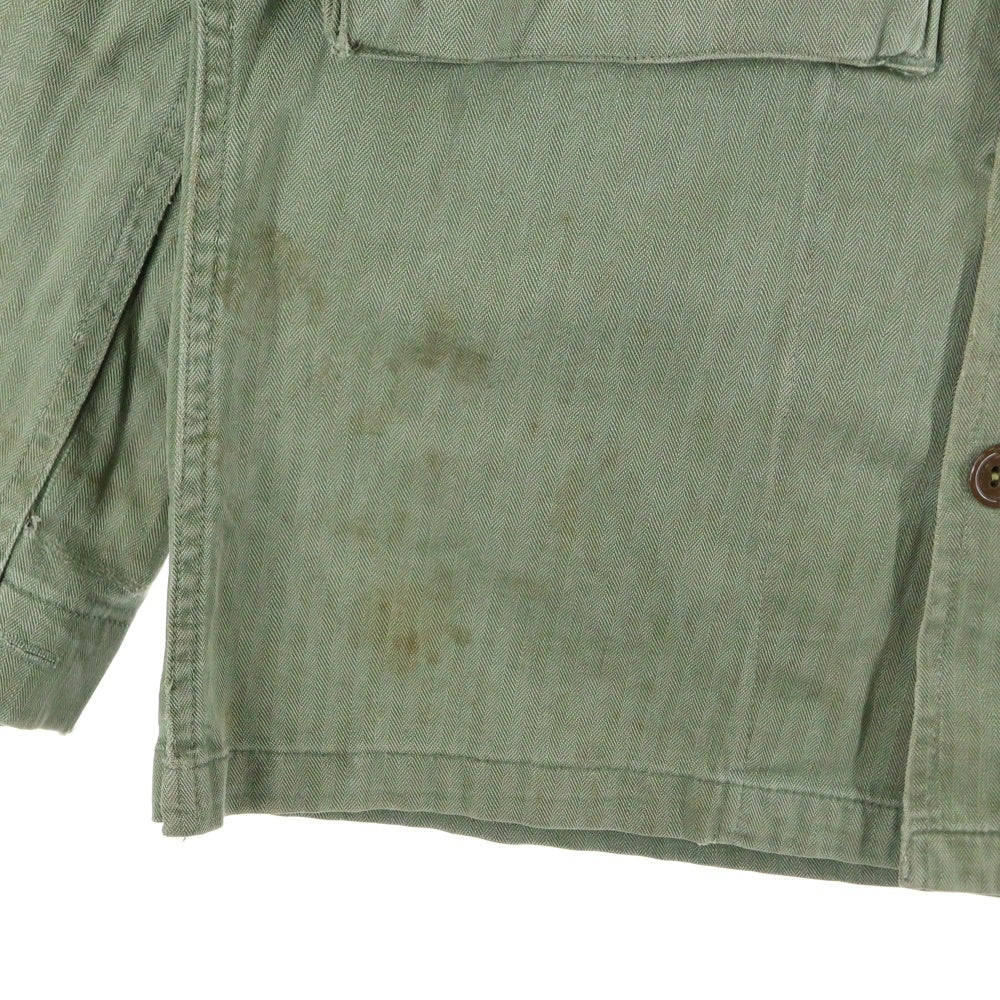 VINTAGE(ヴィンテージ) 40s U.S ARMY Mー43 HBT JACKET へリンボーン ミリタリージャケット カーキ