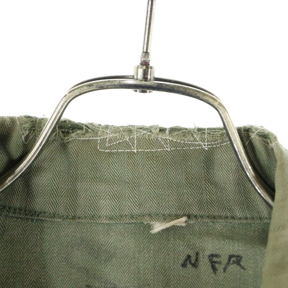 VINTAGE(ヴィンテージ) 40s U.S ARMY Mー43 HBT JACKET へリンボーン ミリタリージャケット カーキ